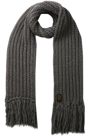 バトナー/BATONERの【UNISEX】フリンジ マフラー ショート(140100/140102)