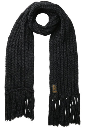 バトナー/BATONERの【UNISEX】フリンジ マフラー ショート(140100/140102)