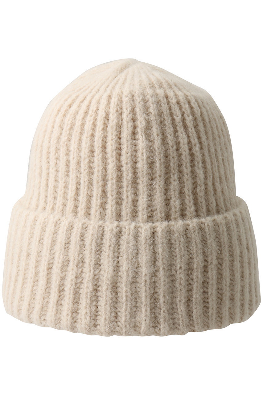 バトナー/BATONERの【UNISEX】フラッフィー ニットキャップ(アイボリー/BN-25FI-010)