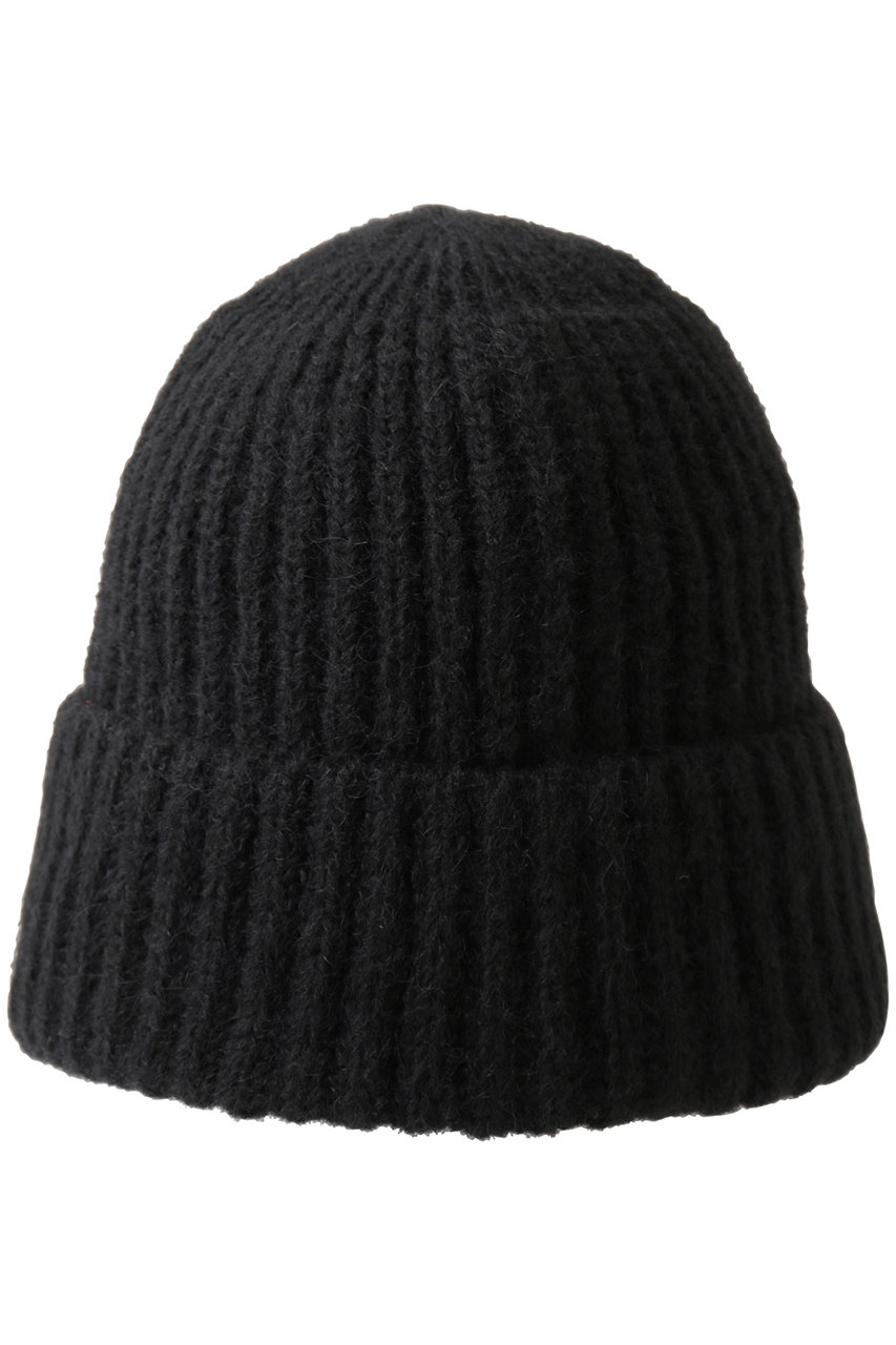 バトナー/BATONERの【UNISEX】フラッフィー ニットキャップ(ソリッドブラック/BN-25FI-010)