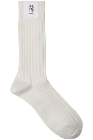 バトナー/BATONERの【MEN】コットン ウール コーデュラ ロングソックス(140700/140701)