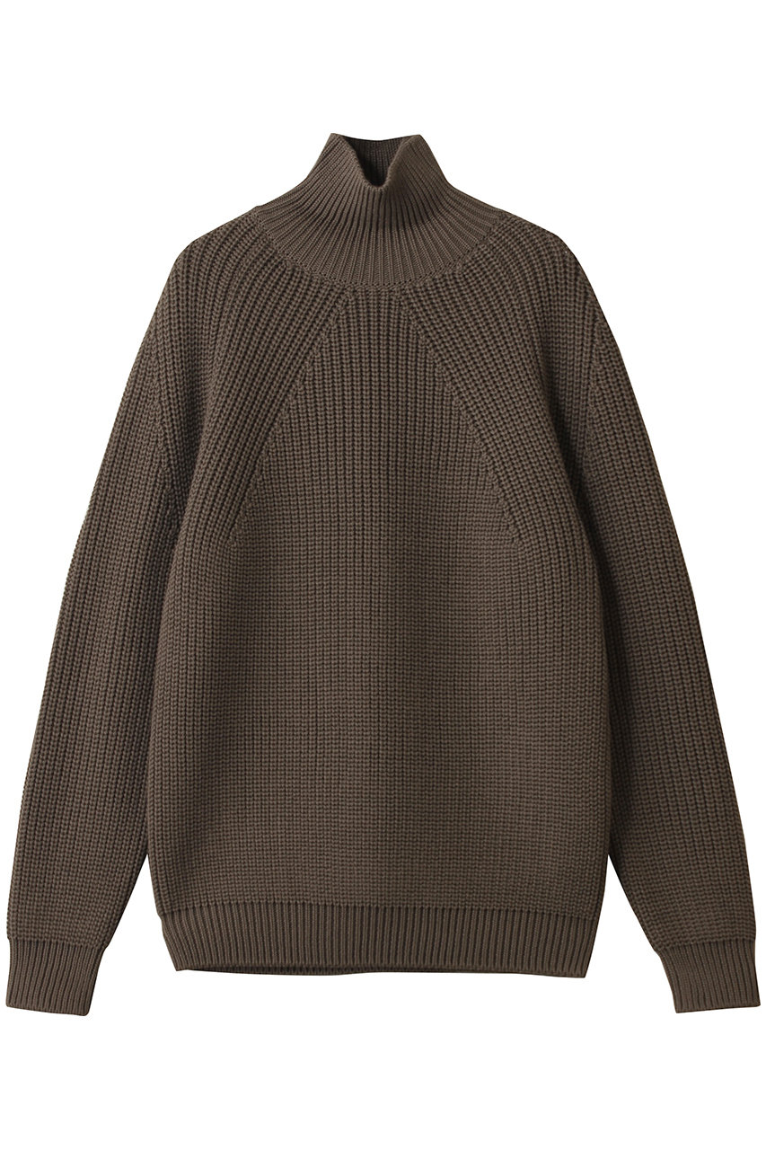 バトナー/BATONERの【MEN】シグネチャー タートルネック(オリーブ/BN-25FM-039)