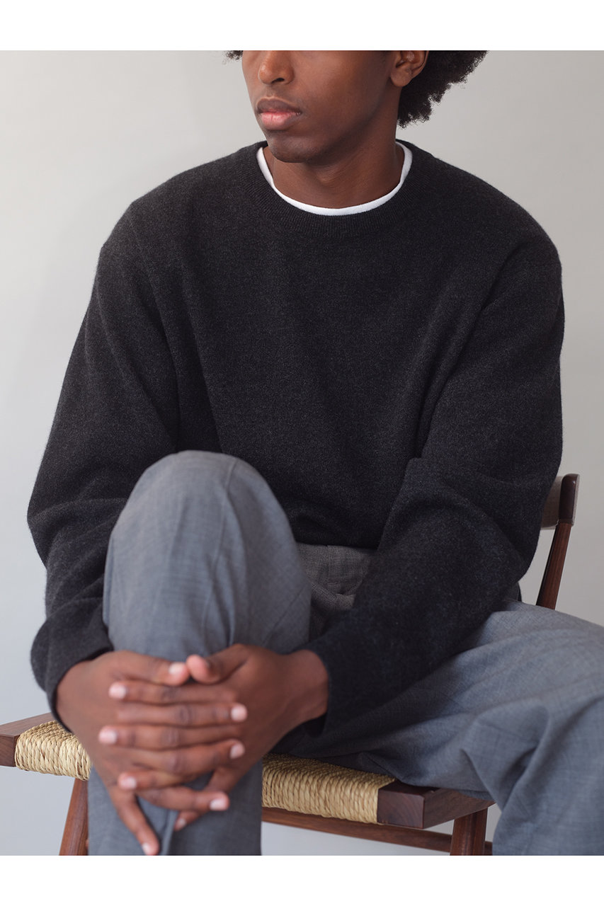 BATONER(バトナー)｜【MEN】サンシャイン カシミヤ クルーネック