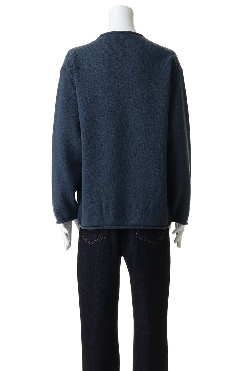 BATONER(バトナー)｜【MEN】ブルーフェイス ロールネック/アイボリー