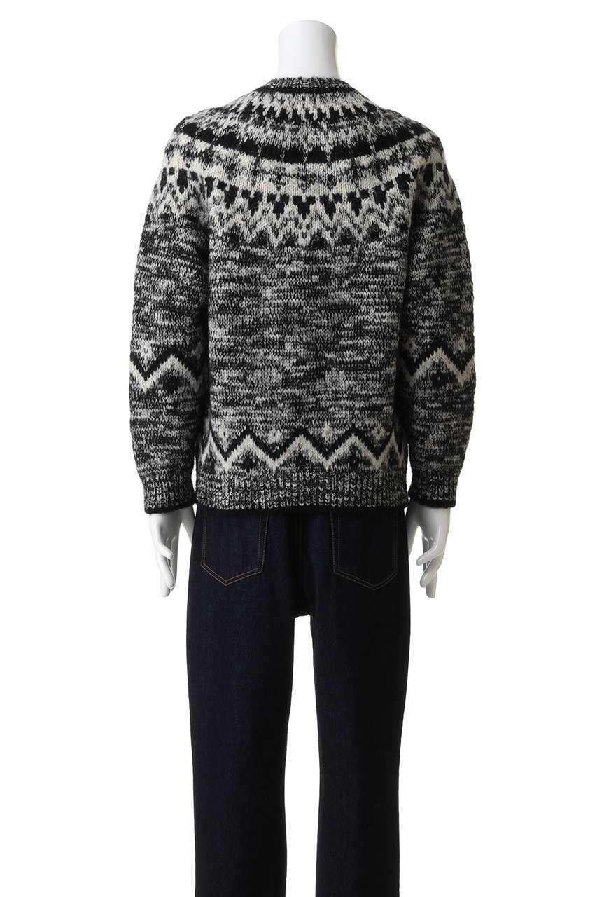 BATONER（バトナー）| ノルディックモヘアクルーネックプルオーバー 20%OFF】【÷÷】BATONER バトナー ウール モヘア アルパカ ノルディック