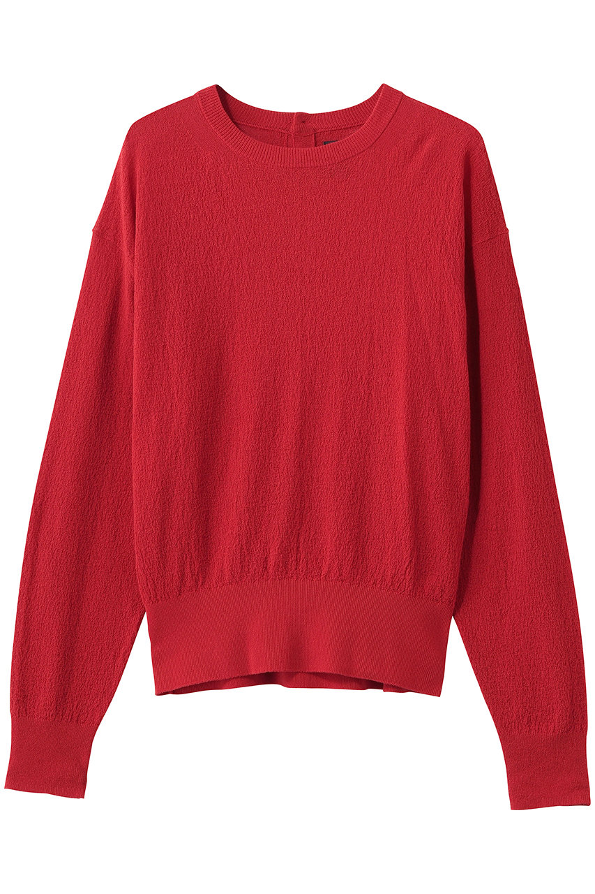 バトナー/BATONERのAMUNDSEN バック ヘンリーネック(レッド/BN-26SL-027)