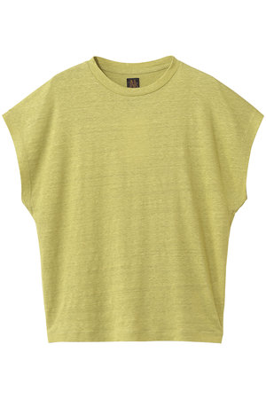 バトナー/BATONERのNORMANDY リネン キャップ スリーブ Tシャツ(110100/110102)