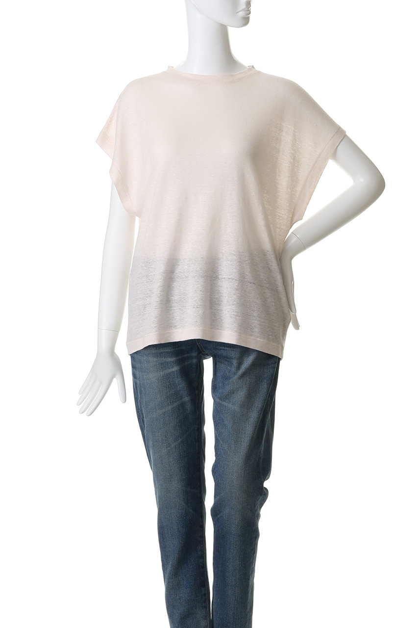 BATONER(バトナー)｜NORMANDY リネン キャップ スリーブ Tシャツ