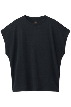 バトナー/BATONERのNORMANDY リネン キャップ スリーブ Tシャツ(110100/110102)