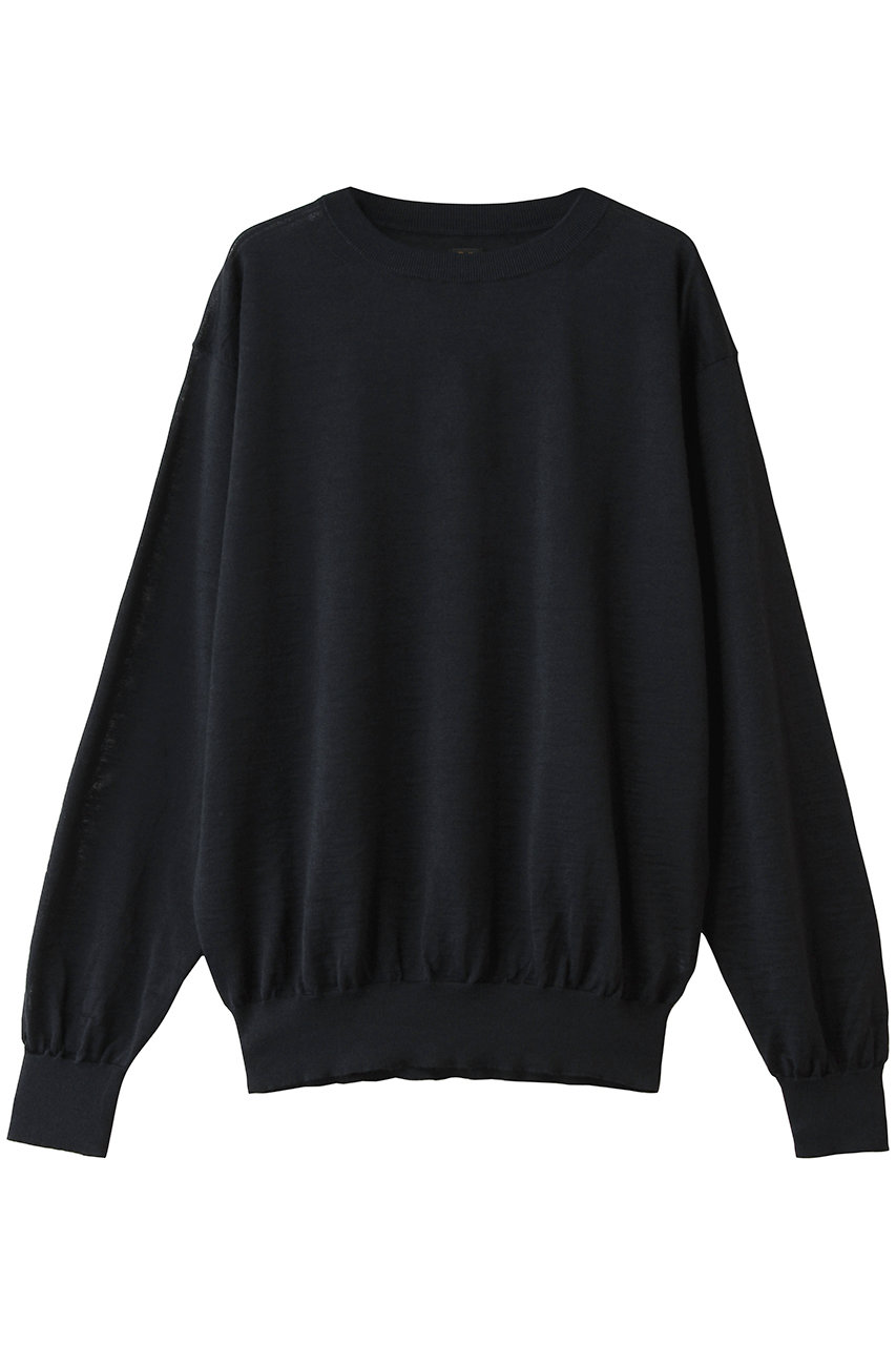 バトナー/BATONERの【MEN】CHOMA クルーネック(ネイビー/BN-26SM-058)