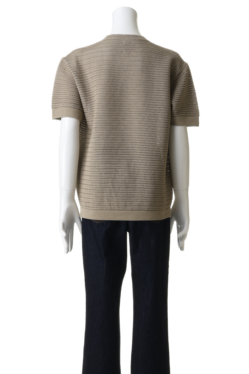 BATONER(バトナー)｜【MEN】SUMMER ニット クルーネック ショート
