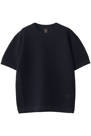 バトナー/BATONERの【MEN】SUMMER ニット クルーネック ショート スリーブ(110300/110301)