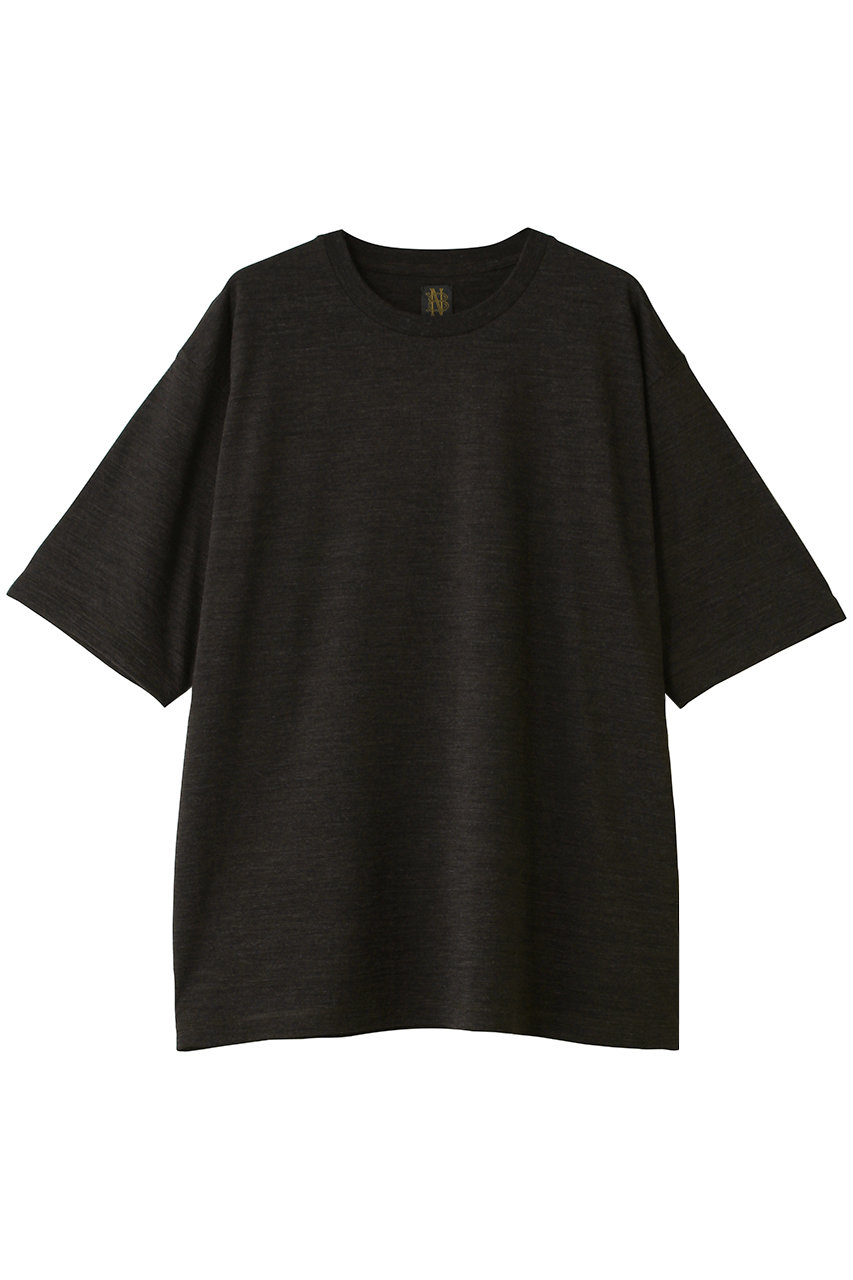 バトナー/BATONERの【MEN】SUMMER ウール Tシャツ(ブラウン/BN-26SM-073)