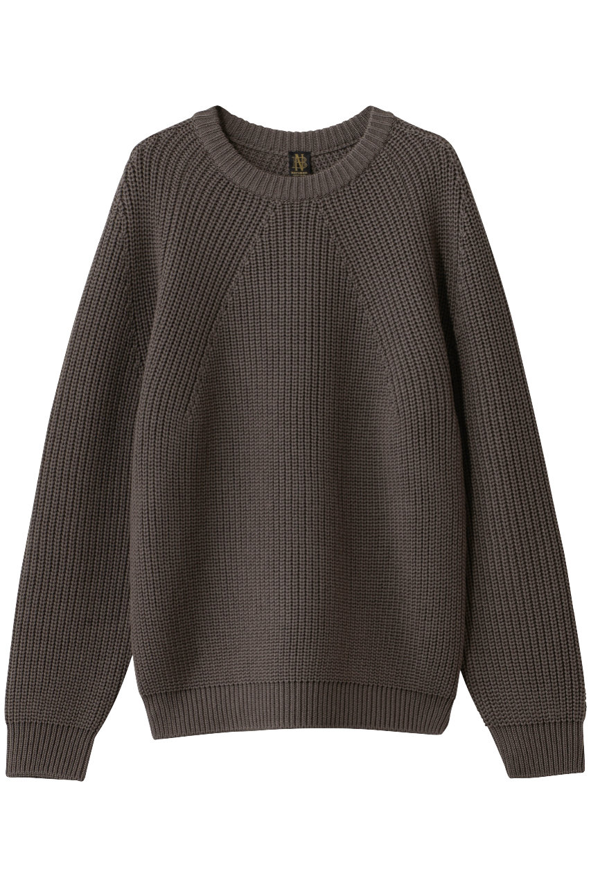 BATONER 【MEN】SIGNATURE クルーネック (ウォルナット, 3) バトナー ELLE SHOP