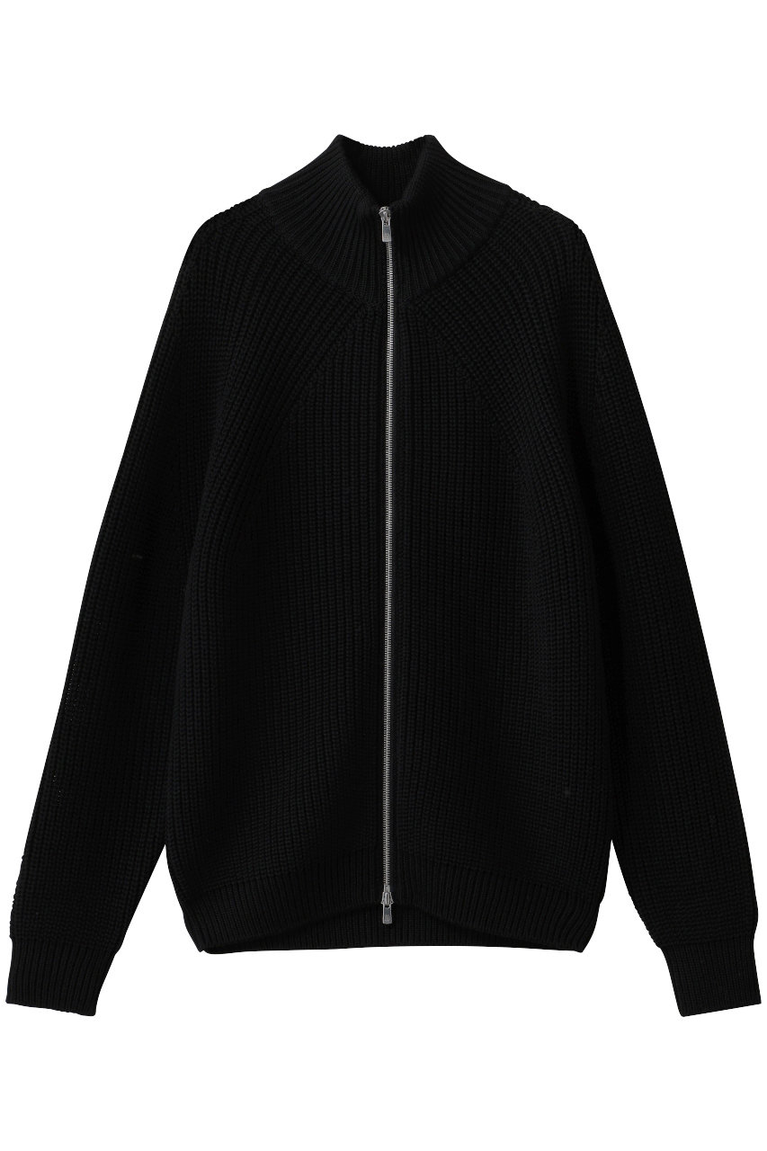 BATONER 【MEN】SIGNATURE ドライバーニット (ブラック, 2) バトナー ELLE SHOP