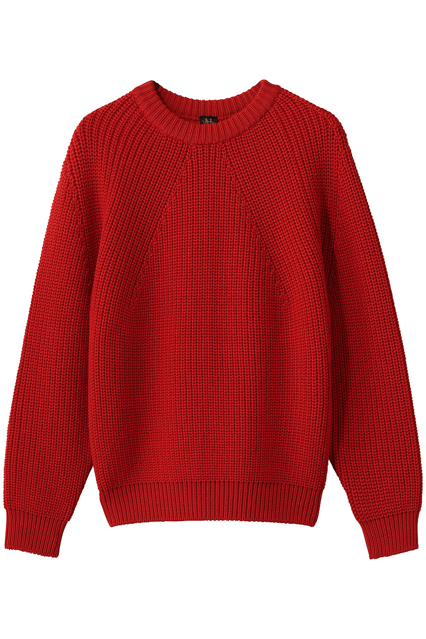 バトナー/BATONERの【予約販売】SIGNATURE クルーネック(レッド/BN-26FL-026)