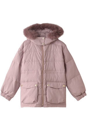 トランテアン ソン ドゥ モード/31 Sons de modeのファー付ミドルダウンコート