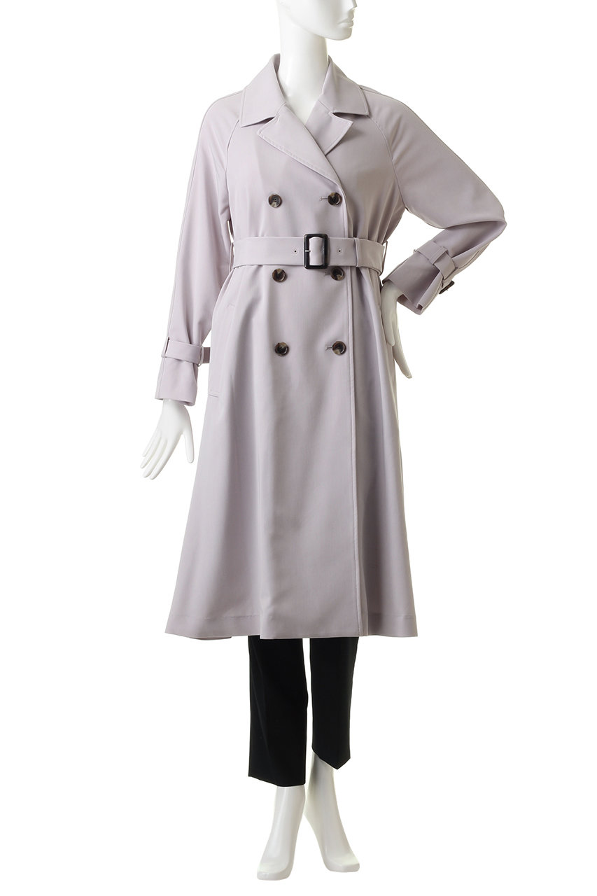 31 Sons De Mode トランテアン ソン ドゥ モード ロングトレンチコート ラベンダー の通販 Elleshop エル ショップ