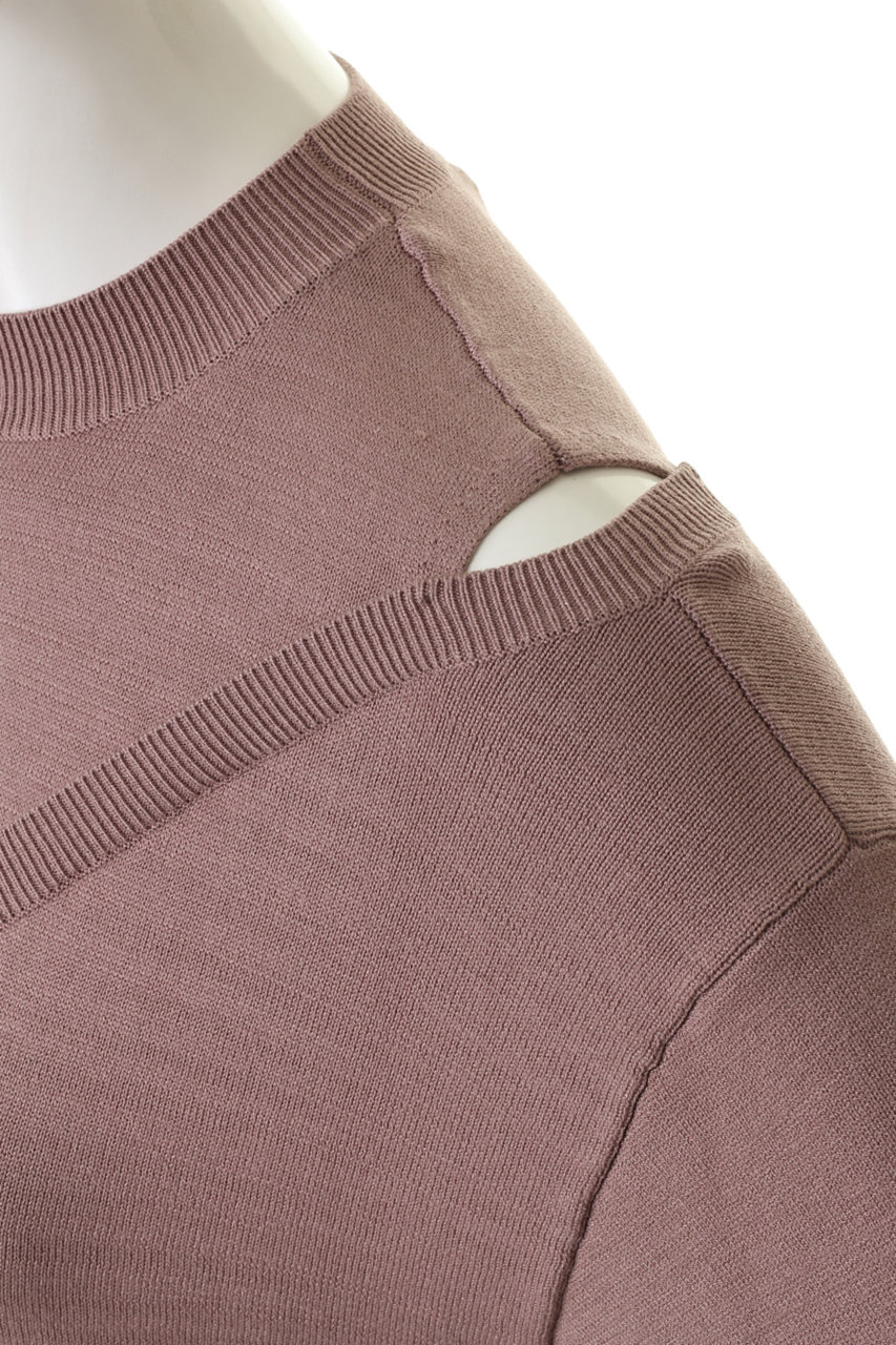 31 Sons De Mode トランテアン ソン ドゥ モード 異素材ドッキングワンピース オフホワイト の通販 Elleshop エル ショップ