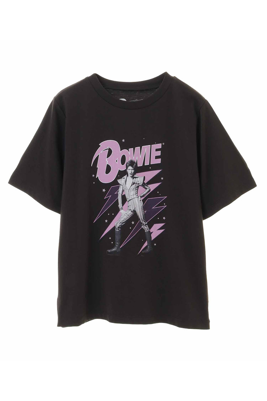 トランテアン ソン ドゥ モード/31 Sons de modeの【DAVID BOWIE】サンダーロゴＴシャツ(チャコールグレー/0064334)