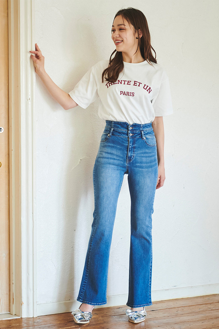 SALE】セミフレアデニムパンツ | パンツ | 31 Sons de mode(トランテアン ソン ドゥ モード) 公式オンラインストア