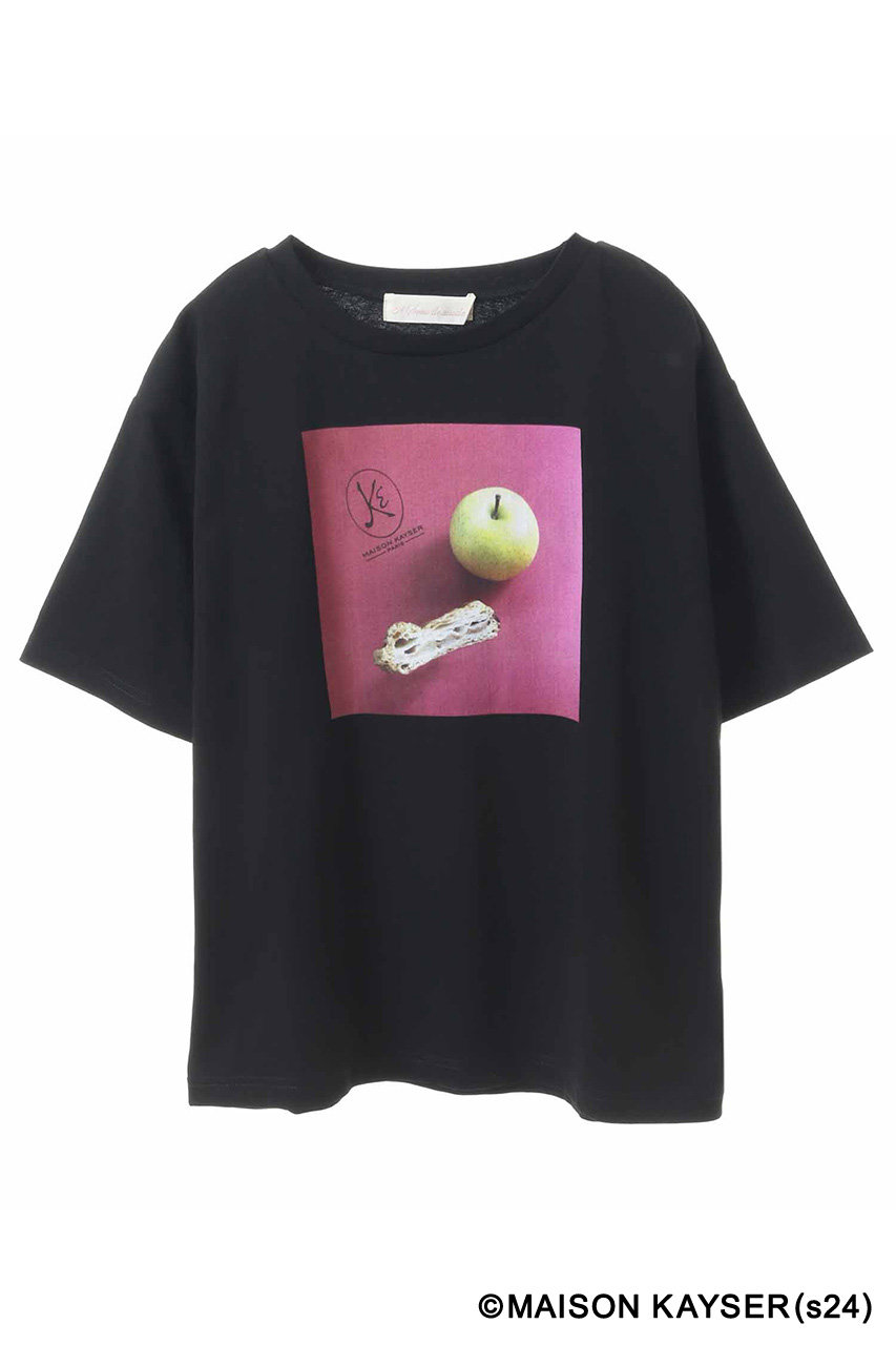 トランテアン ソン ドゥ モード/31 Sons de modeの【予約販売】【31 SONS DE MODE×MAISON KAYSER】フォトＴシャツ(ブラック/0064052)