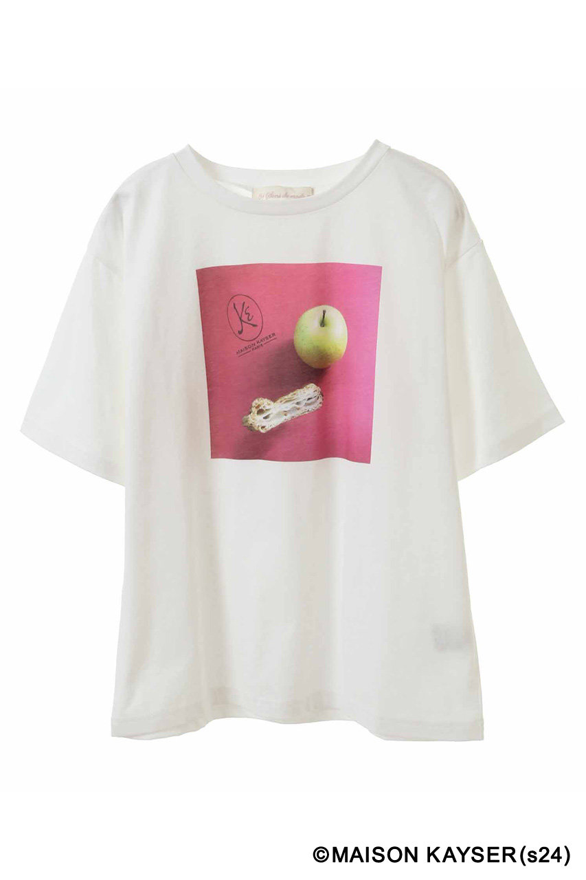 トランテアン ソン ドゥ モード/31 Sons de modeの【31 SONS DE MODE×MAISON KAYSER】フォトＴシャツ(オフホワイト/0064052)