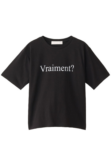 31 Sons de mode トランテアン ソン ドゥ モード VraimentロゴT ブラック