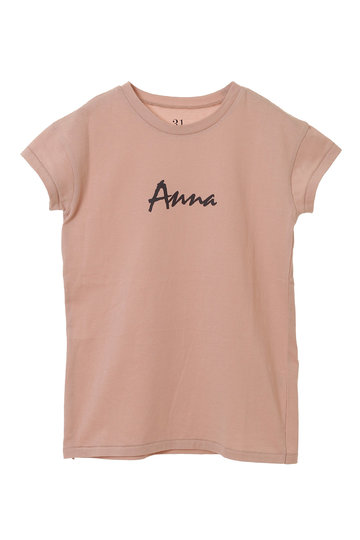 SALE 【30%OFF】 31 Sons de mode トランテアン ソン ドゥ モード 【Kids】【10th Anniversary Item】ロゴTシャツワンピース Anna