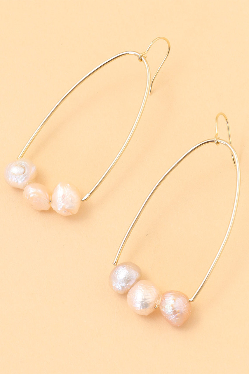 SALE 【30%OFF】 31 Sons de mode トランテアン ソン ドゥ モード 淡水パールピアス ゴールド