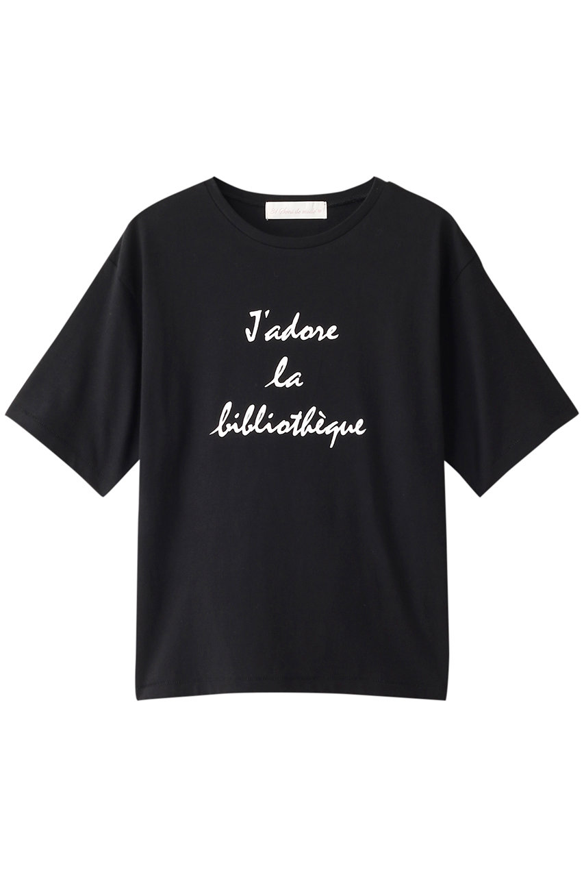 31 Sons de mode トランテアン ソン ドゥ モード ロゴリラックスTシャツ ブラック