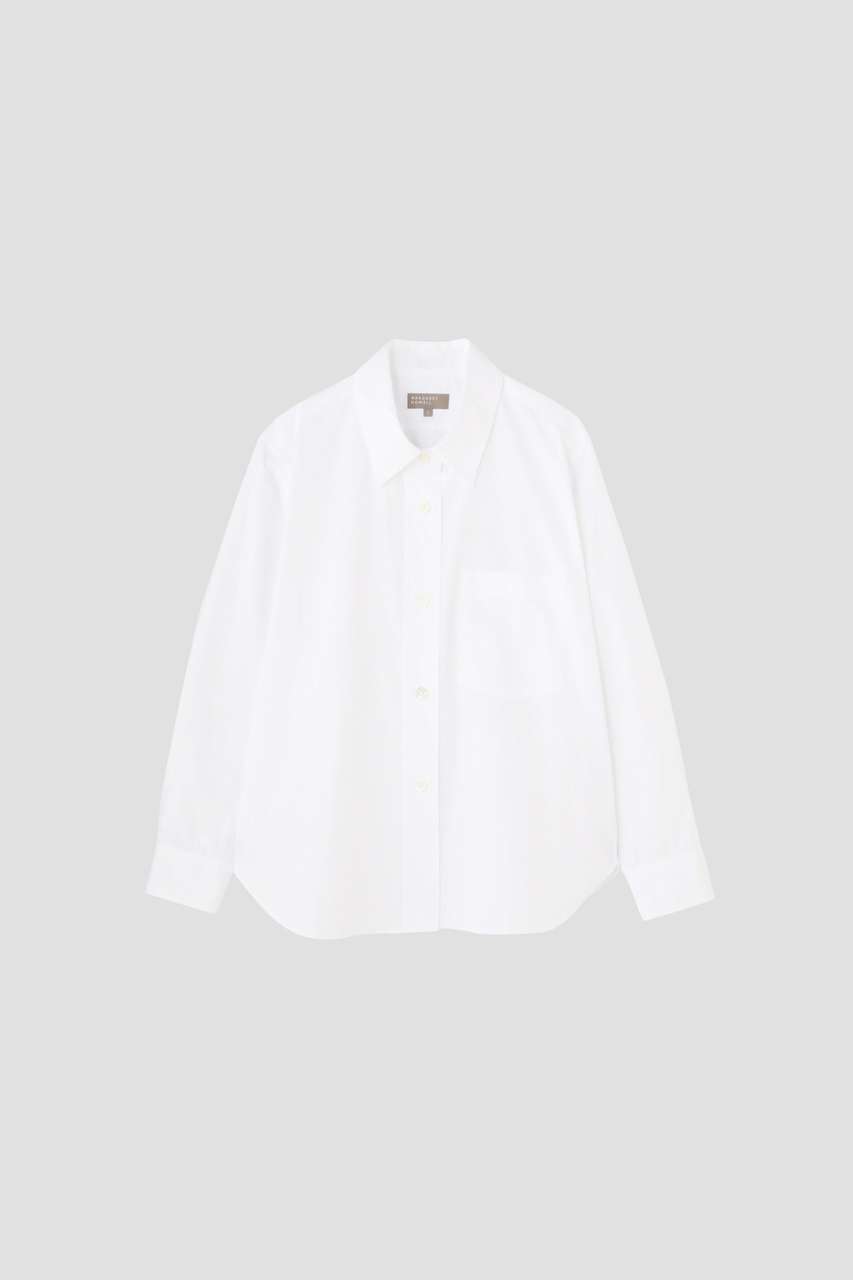 マーガレット・ハウエル/MARGARET HOWELLのPLAIN POPLIN(ホワイト/5784153003)