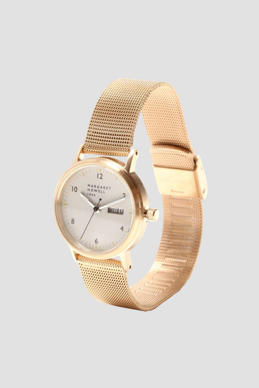 マーガレット・ハウエル/MARGARET HOWELLのSOLAR POWER MESH BAND(ゴールド/5784273003)