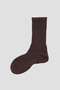 PILE SOCKS マーガレット・ハウエル/MARGARET HOWELL ブラウン