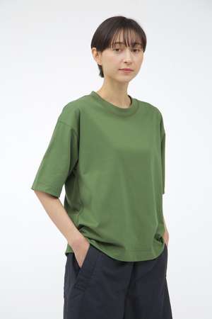 マーガレット・ハウエル/MARGARET HOWELLのCOTTON POLYESTER JERSEY TOP(110100/110102)
