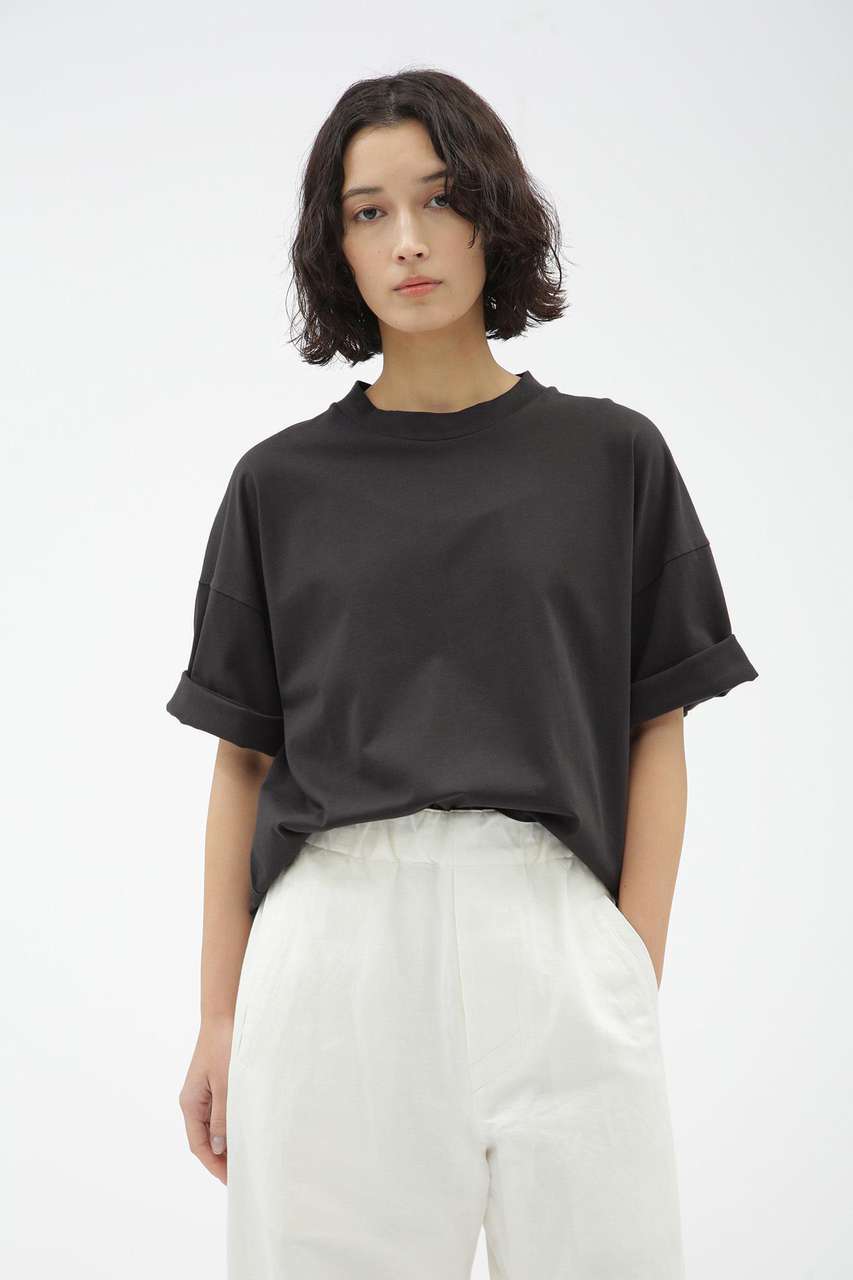 マーガレット・ハウエル/MARGARET HOWELLのLIGHT DENSE COTTON JERSEY(グレー/5785168006)