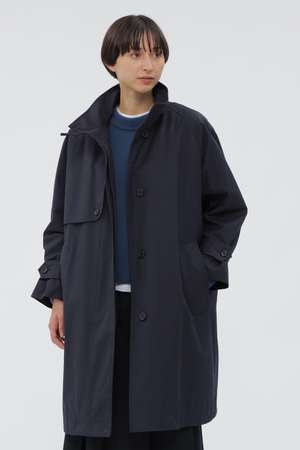マーガレット・ハウエル/MARGARET HOWELLのCOTTON NYLON GABARDINE COAT(110900/110903)