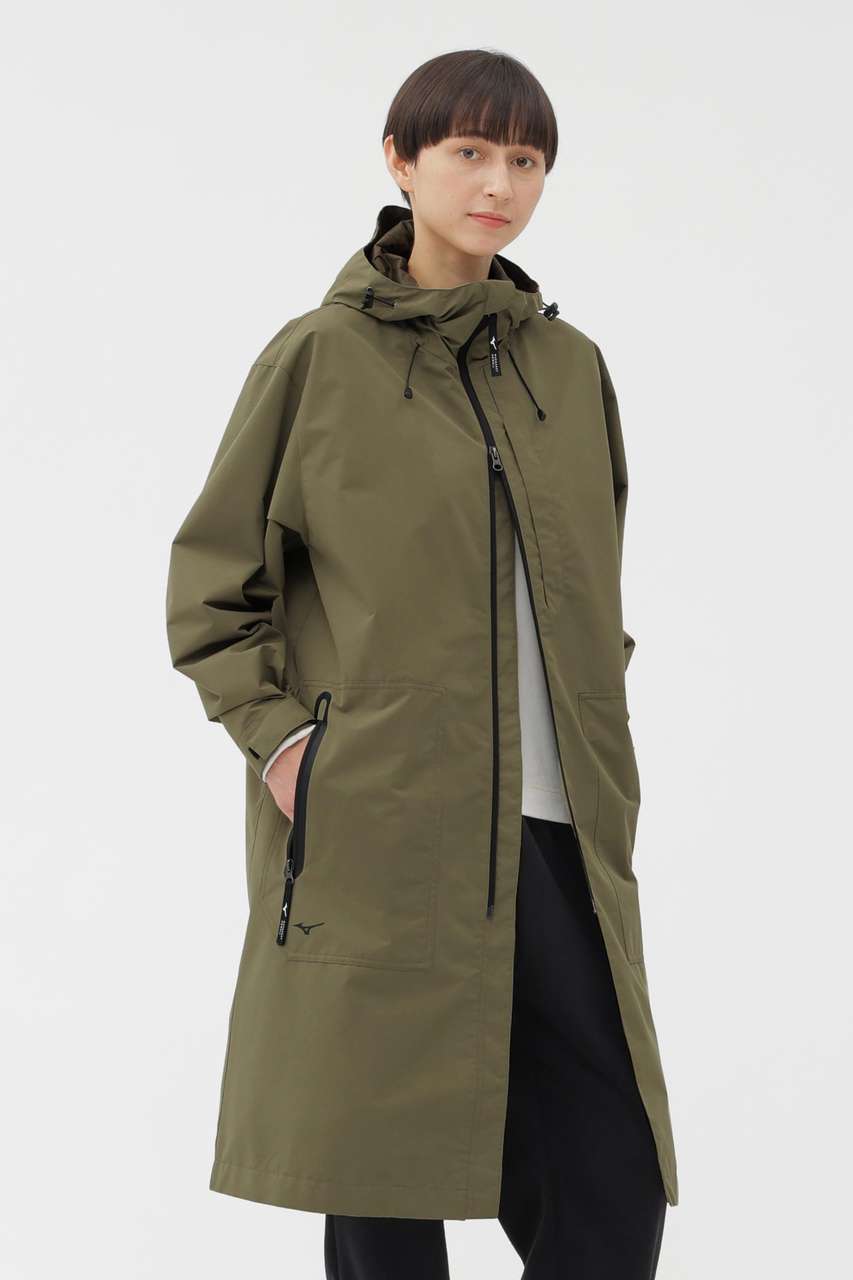 マーガレット・ハウエル/MARGARET HOWELLのWINDSTOPPER POLYESTER POPLIN COAT(カーキ/5785217003)