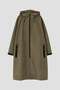 WINDSTOPPER POLYESTER POPLIN COAT マーガレット・ハウエル/MARGARET HOWELL