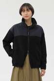 WOOL NYLON COMPRESSED JERSEY BLOUSON