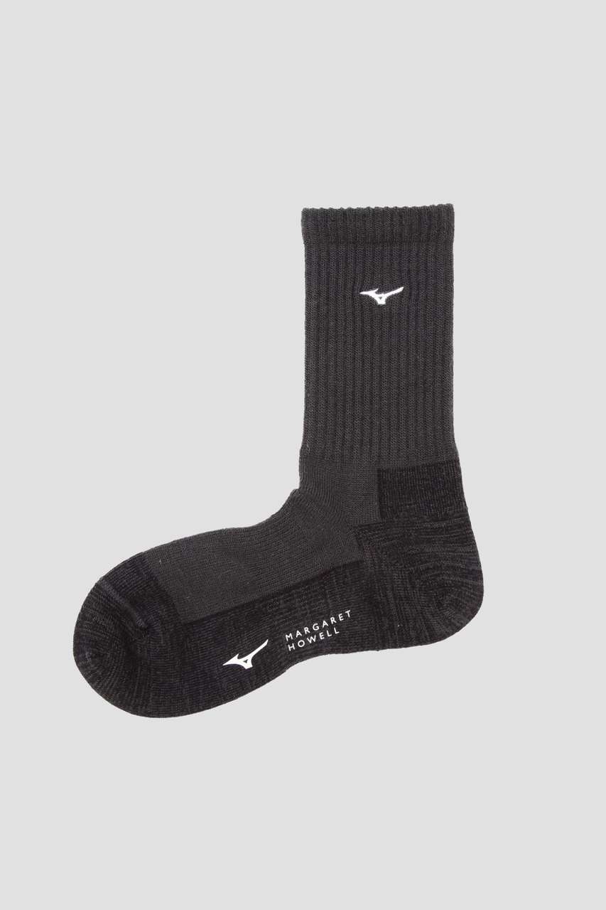 マーガレット・ハウエル/MARGARET HOWELLのWOOLEN BREATH THERMO SOCKS(グレー/5785235001)