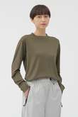 FINEGAUGE WASHABLE WOOL JERSEY TOP