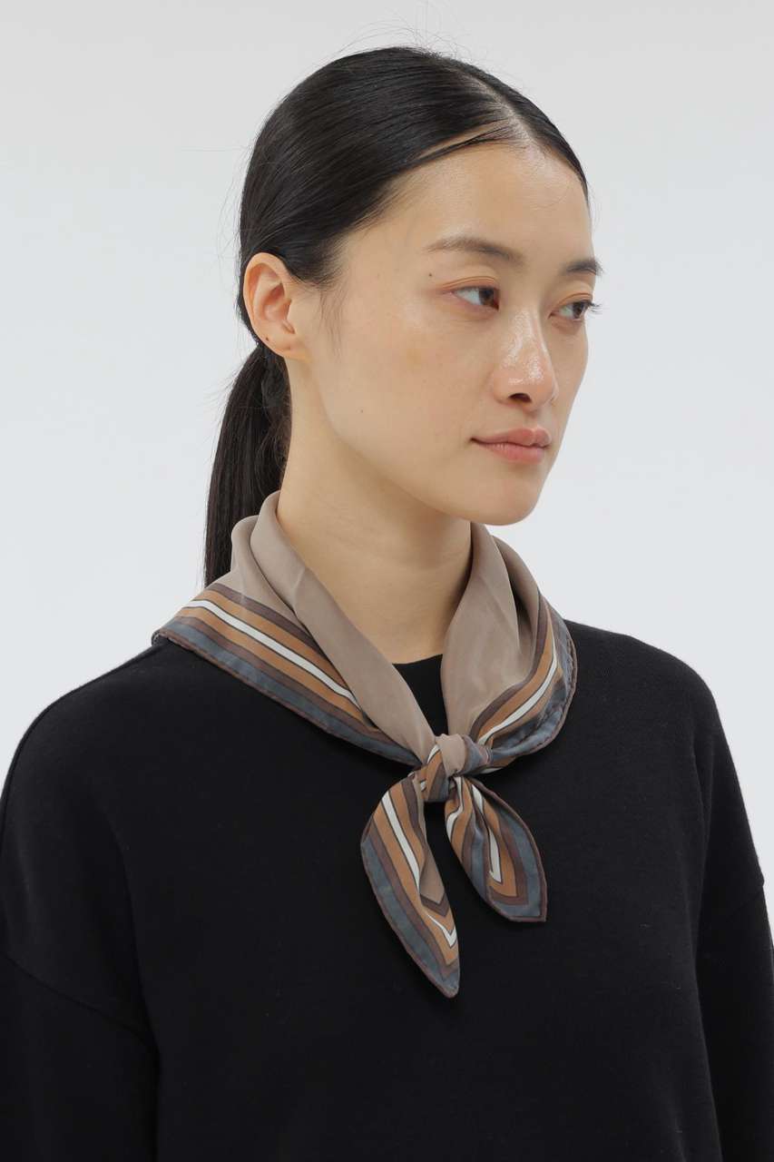 MARGARET HOWELL(マーガレット・ハウエル)｜ARCHIVE BORDER SCARF