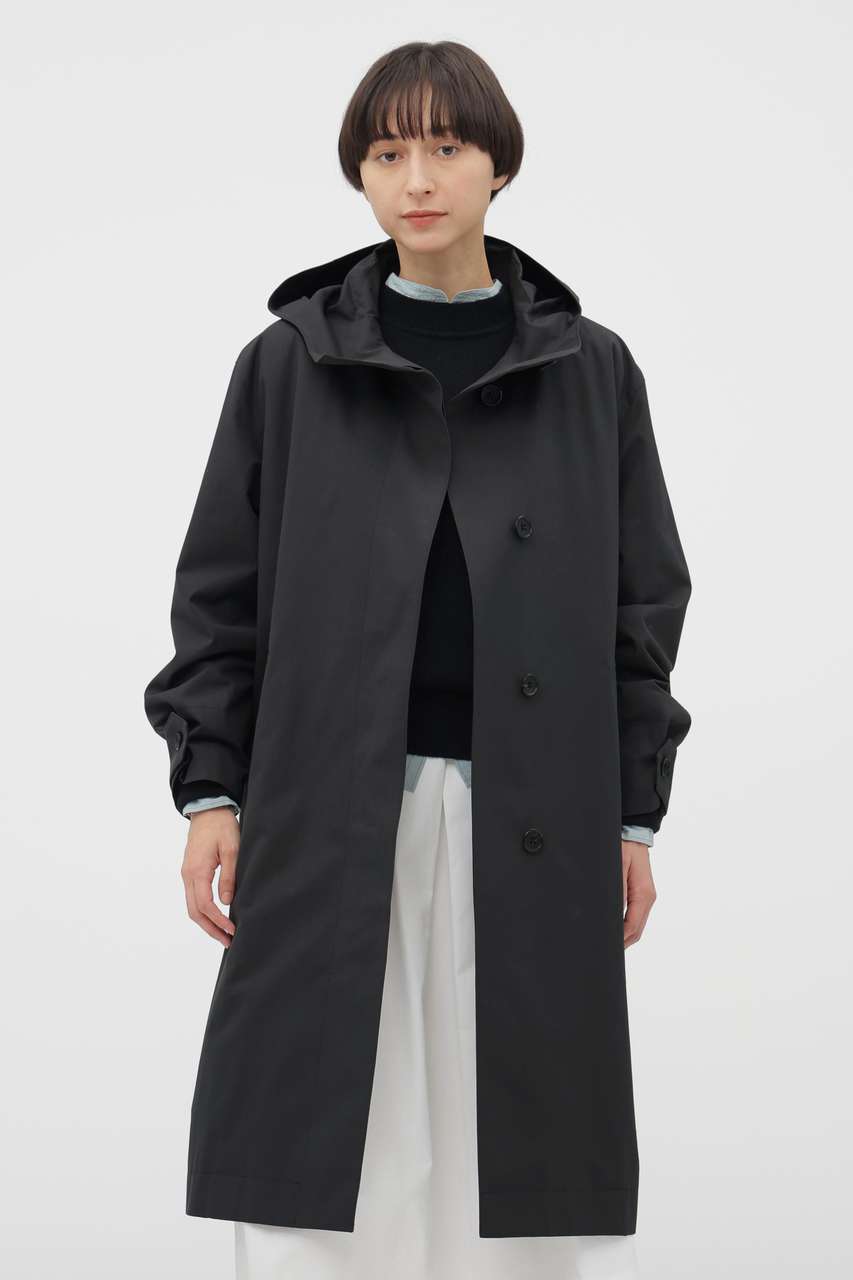 マーガレット・ハウエル/MARGARET HOWELLのDENSE COTTON POPLIN COAT(グレー/5786112202)