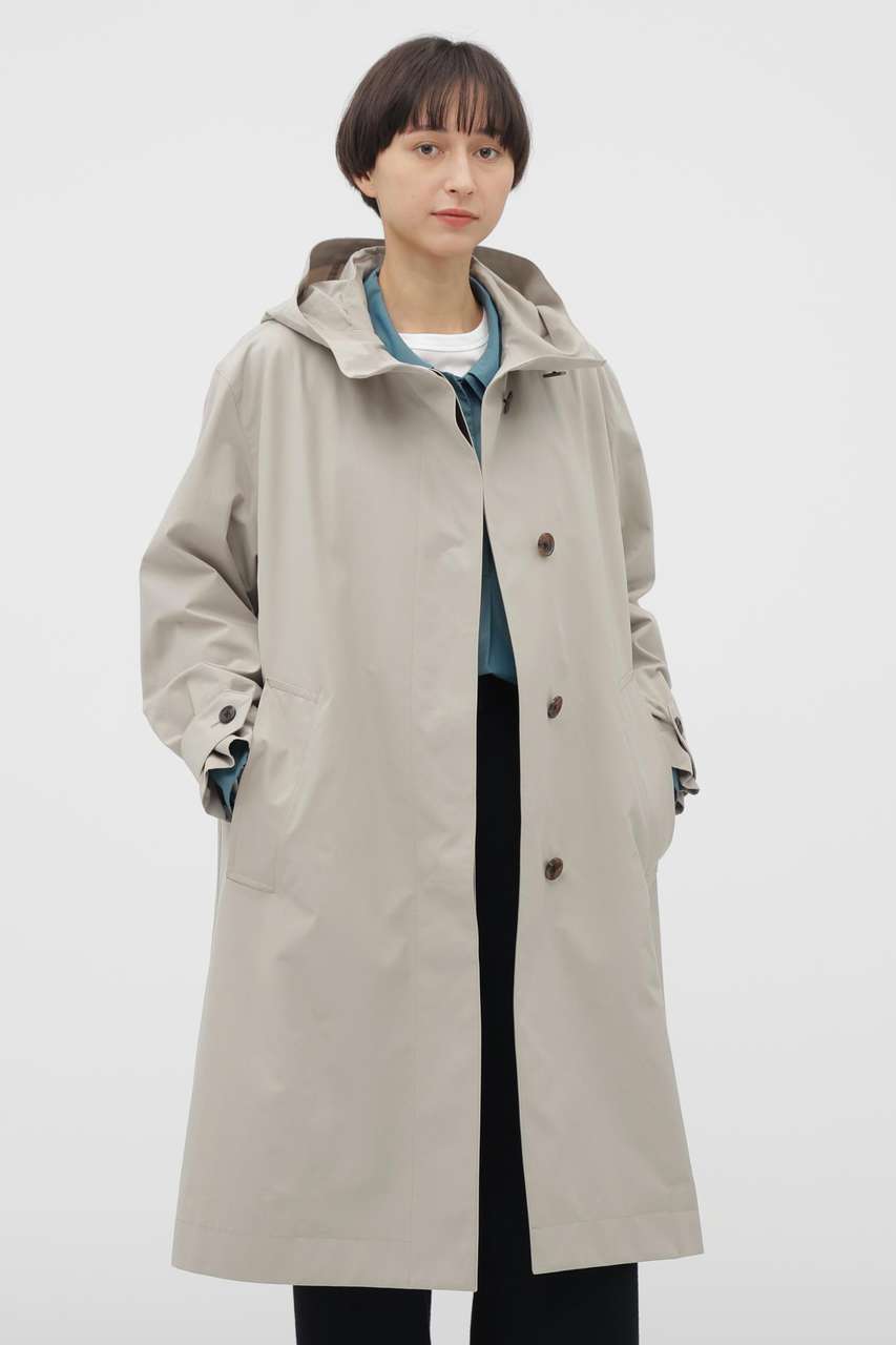 マーガレット・ハウエル/MARGARET HOWELLのDENSE COTTON POPLIN COAT(ベージュ/5786112202)