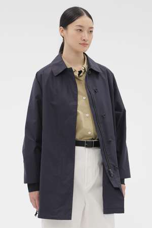 マーガレット・ハウエル/MARGARET HOWELLのDENSE COTTON NYLON POPLIN COAT(110900/110903)