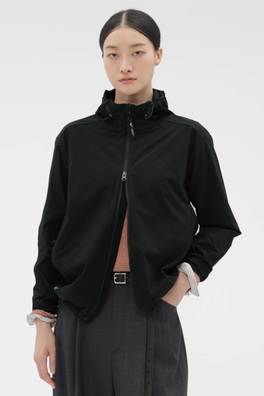 マーガレット・ハウエル/MARGARET HOWELLのSTRETCH POLYESTER BLOUSON(ブラック/5786117002)