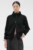 STRETCH POLYESTER BLOUSON