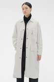 RECYCLED NYLON COMPACT RIPSTOP COAT