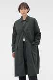 RECYCLED NYLON COMPACT RIPSTOP COAT